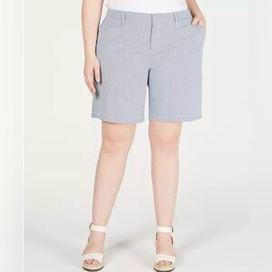 Tommy Hilfiger Hollywood Striped Chino Shorts, 14W